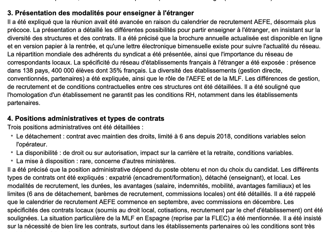 Compte-rendu de réunion généré